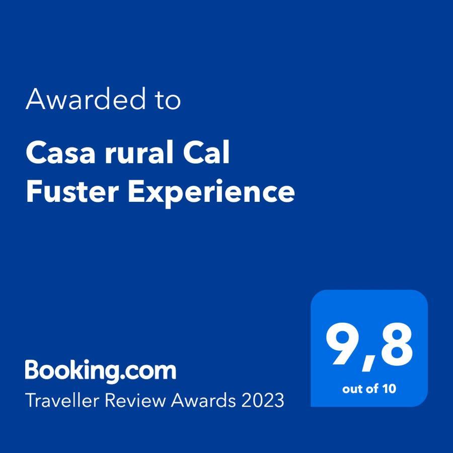 Casa Rural Cal Fuster Experience Terrades Buitenkant foto