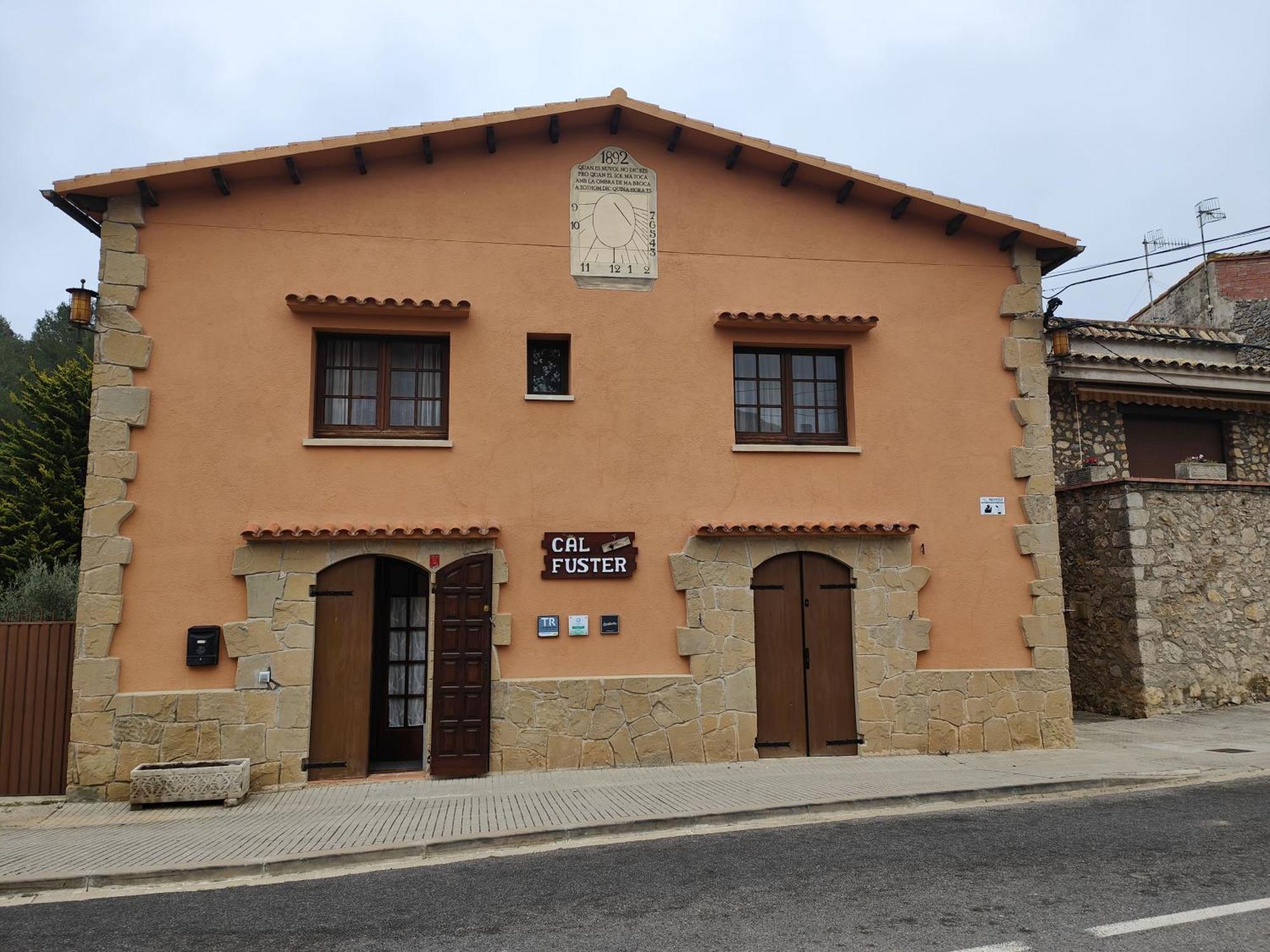 Casa Rural Cal Fuster Experience Terrades Buitenkant foto
